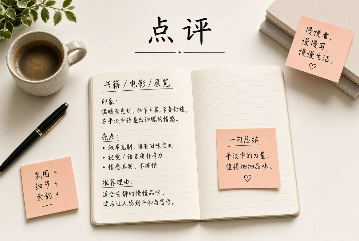 镜头笔记栏目主题视觉